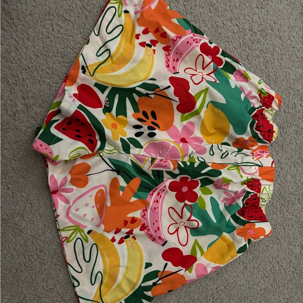 SHEIN Colorful Fruit Print Women's Shorts